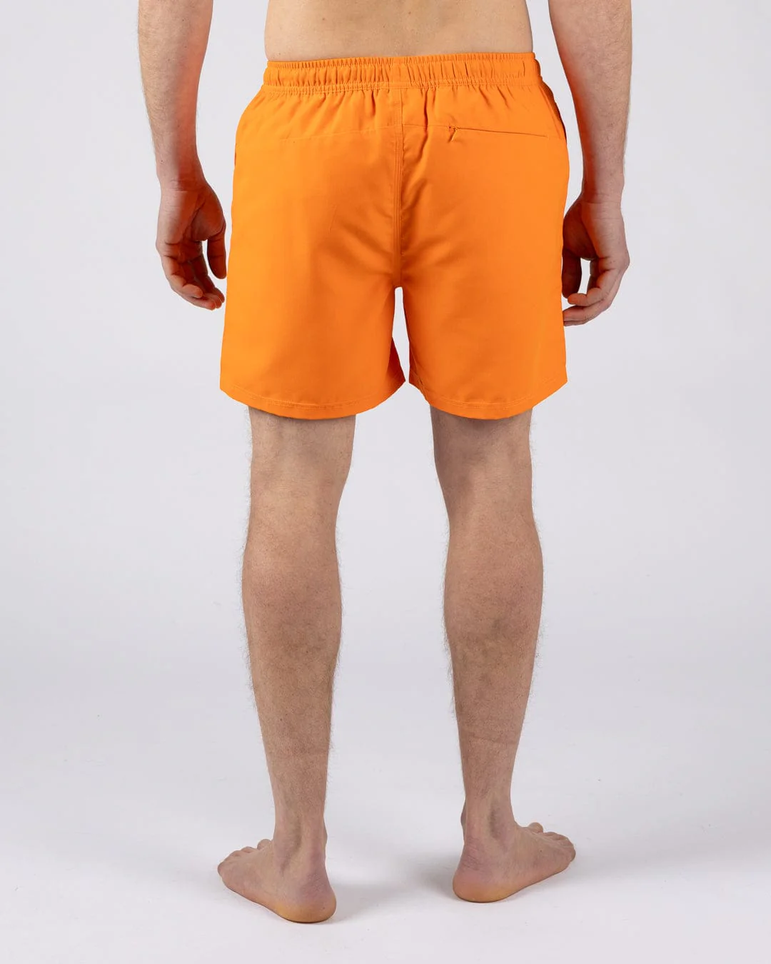 Putts Mens Swimshorts in Orange - Image 3