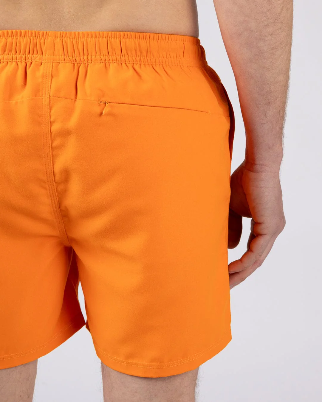 Putts Mens Swimshorts in Orange - Image 7