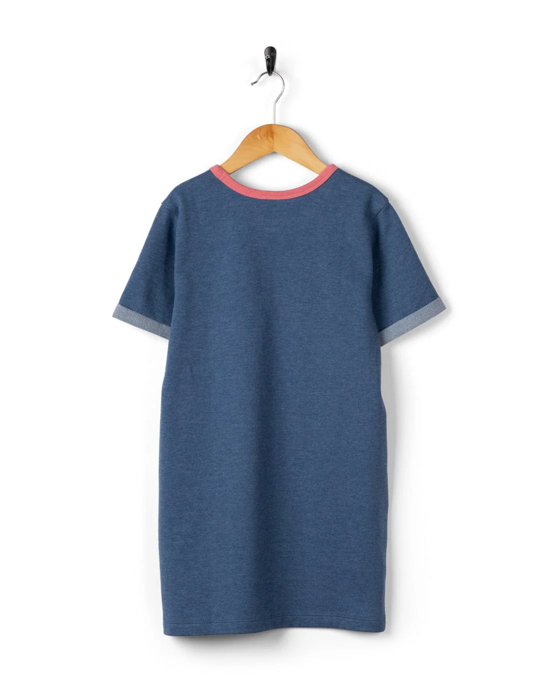 Rainbow Ocean Kids Dress in Dark Blue - Image 6