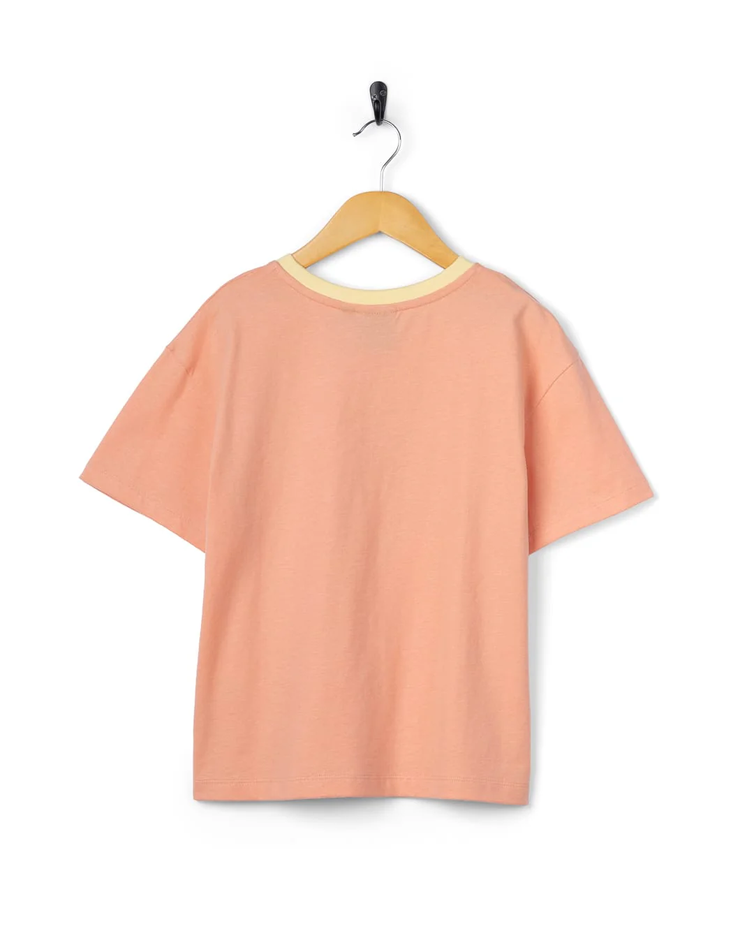 Rainbow Ocean Kids Short Sleeve T-Shirt in Light Pink - Image 5