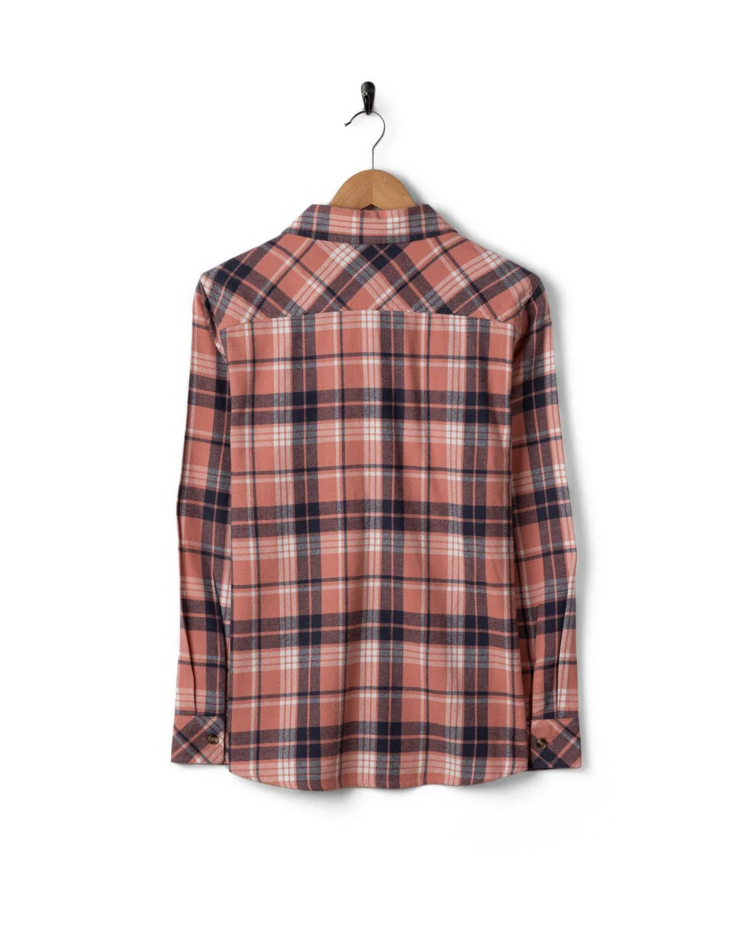 Rosalin Womens Check Shirt in Pink - Image 5