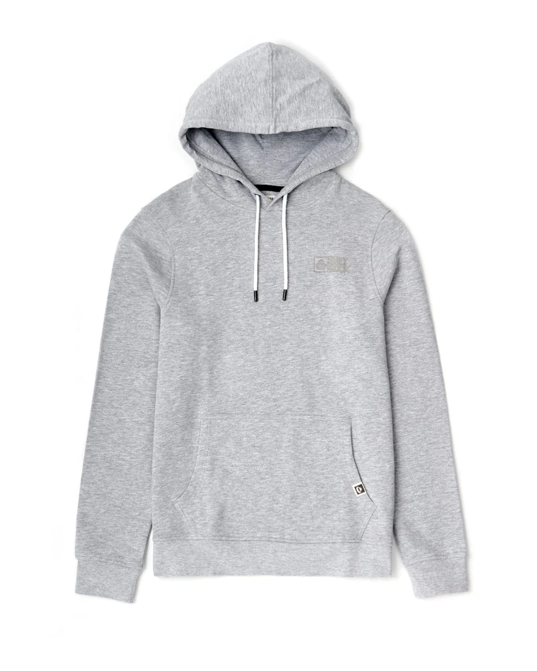 Essential Mens Pop Hoodie in Grey - Image 6