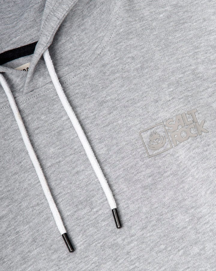 Essential Mens Pop Hoodie in Grey - Image 7