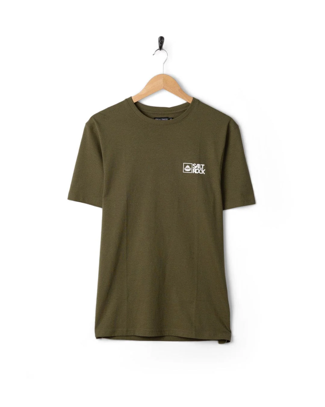 Essential Mens Short Sleeve T-Shirt in Green - Image 5