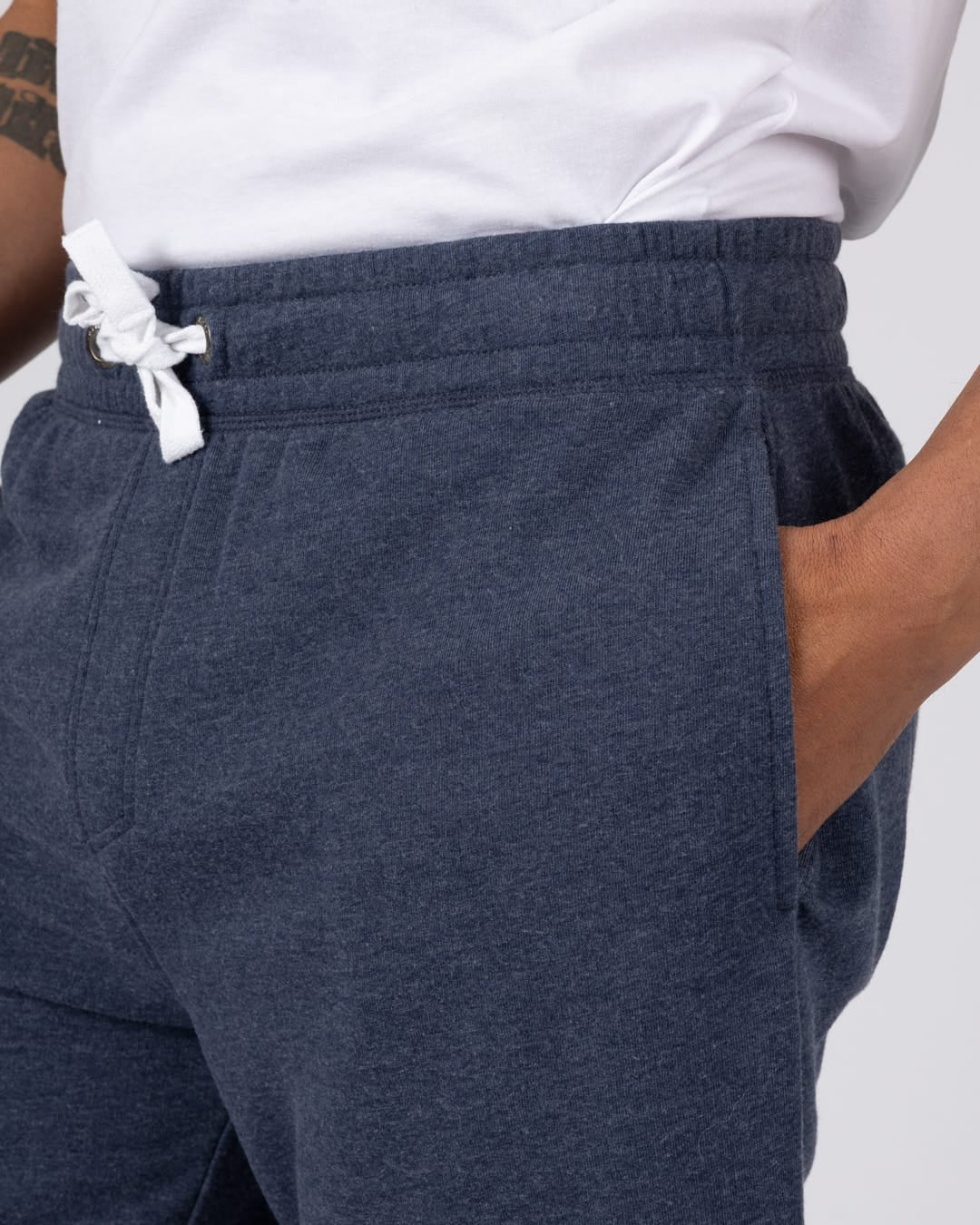 Essential Mens Short in Blue Marl - Image 8