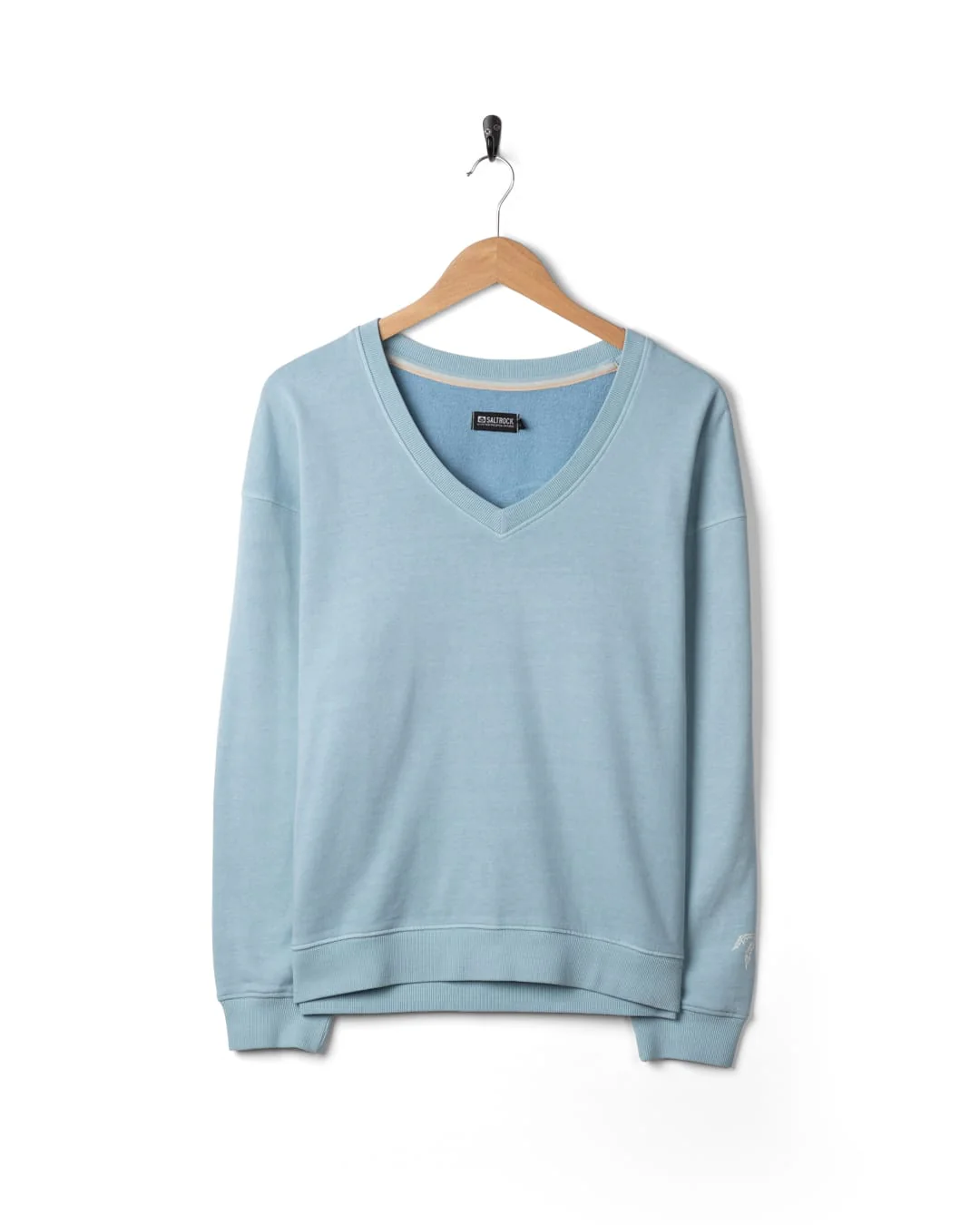 Saltwater Womens Sweat Top in Light Blue - Image 8