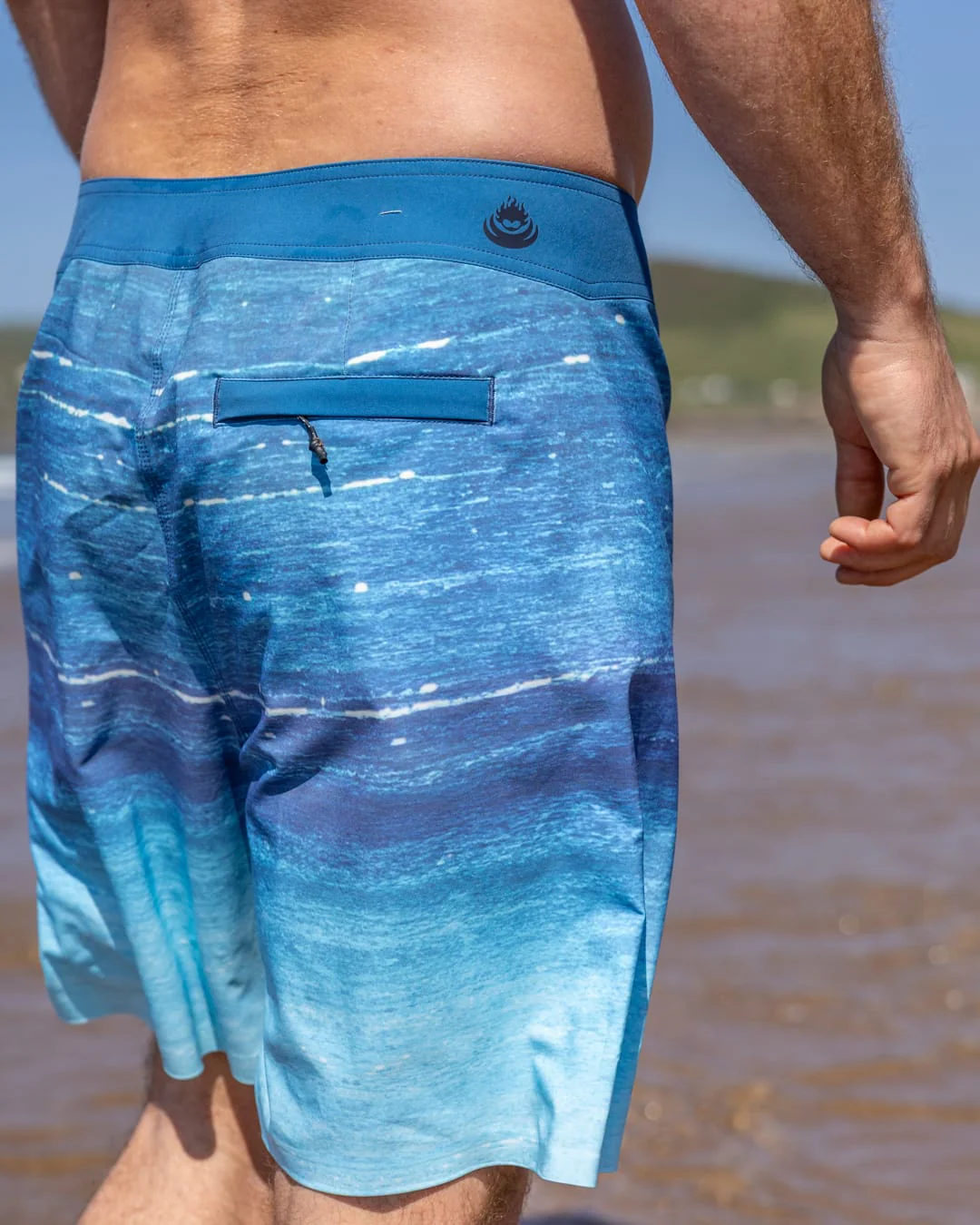 Set Mens Boardshorts in Blue - Image 7