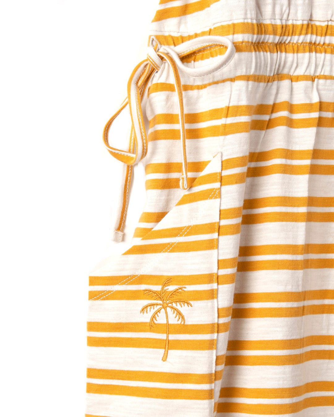 Skylar Bauhaus Womens Stripe Dress in Yellow - Image 5