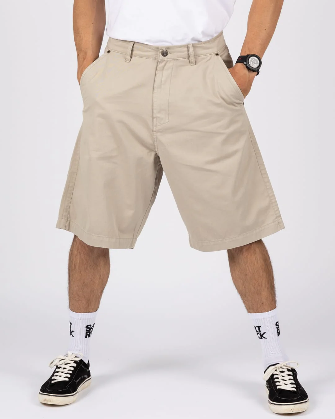 Stefan Mens Long Short in Beige