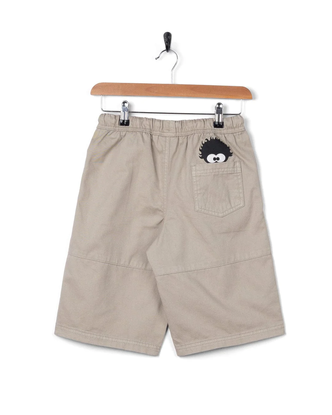 Stefan Kids Long Short in Beige - Image 2