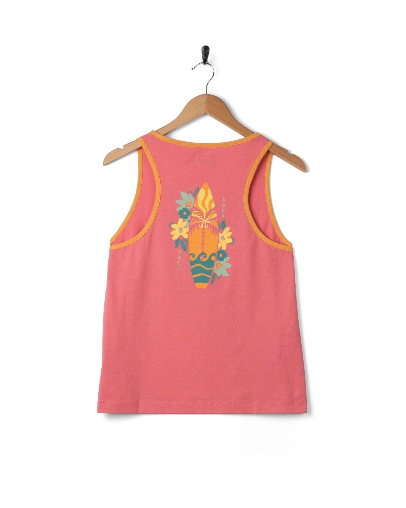 Sun Surfer Womens Vest in Bright Pink - Image 5