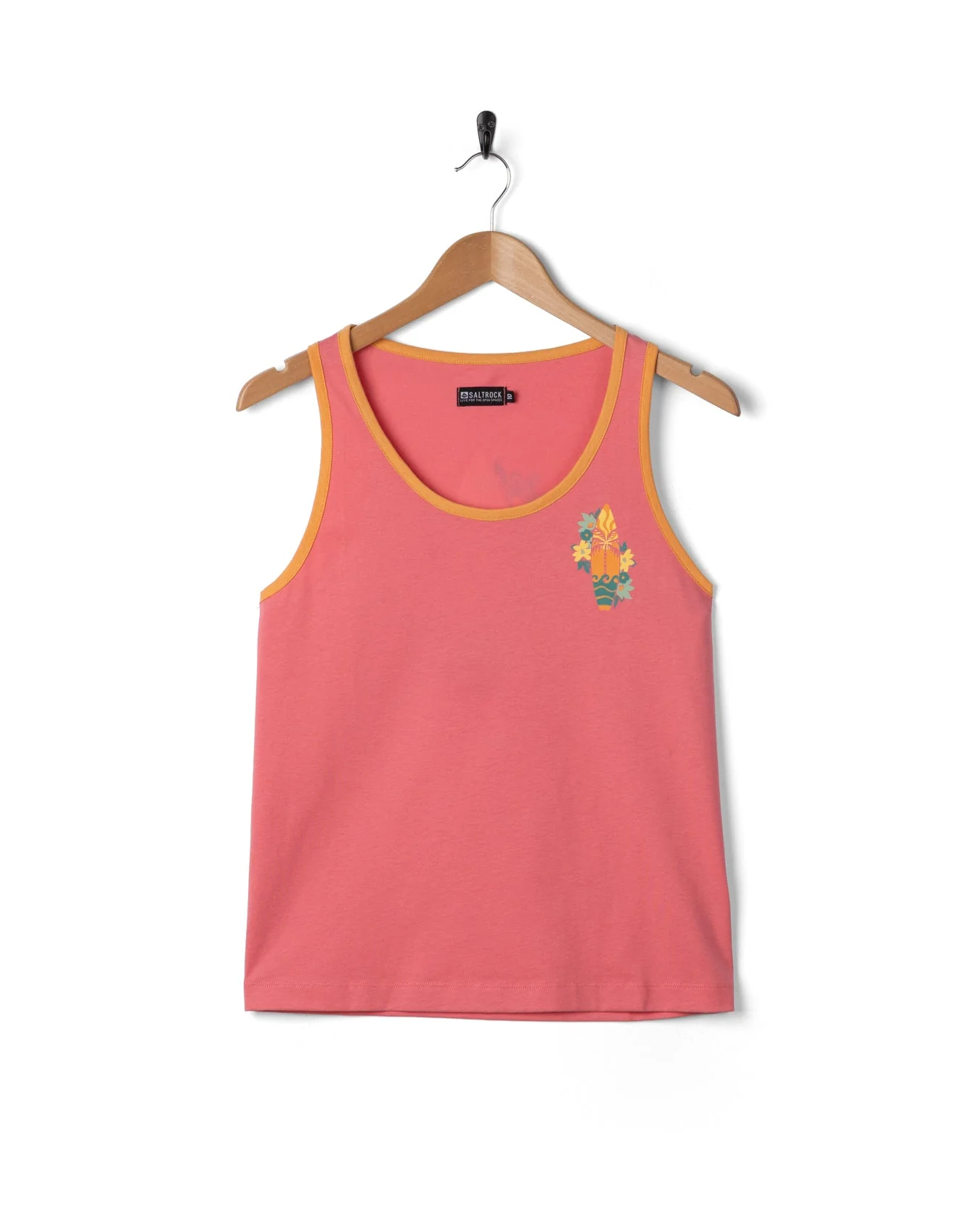 Sun Surfer Womens Vest in Bright Pink - Image 9