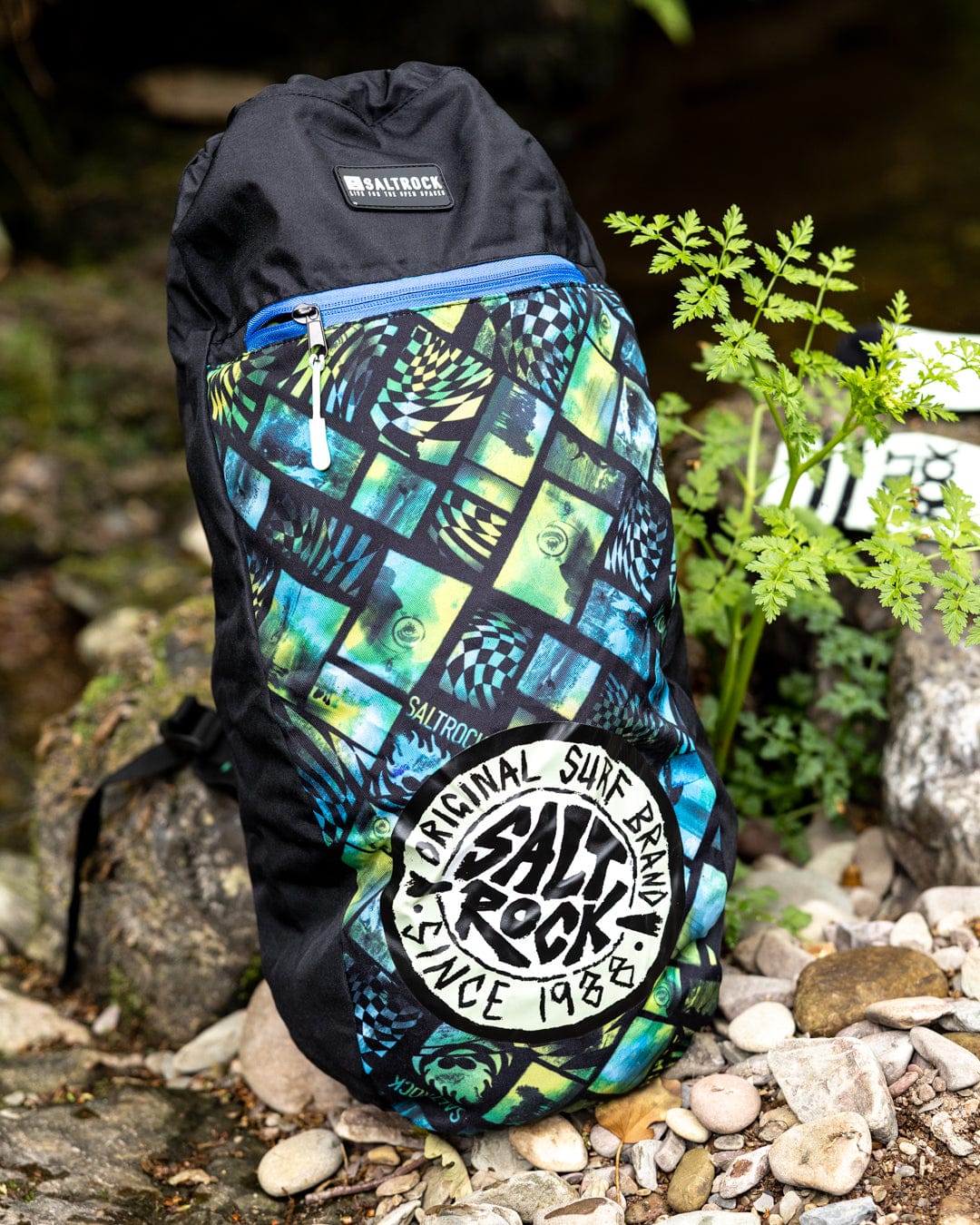 Surf Flare Packable Bag in Light Green