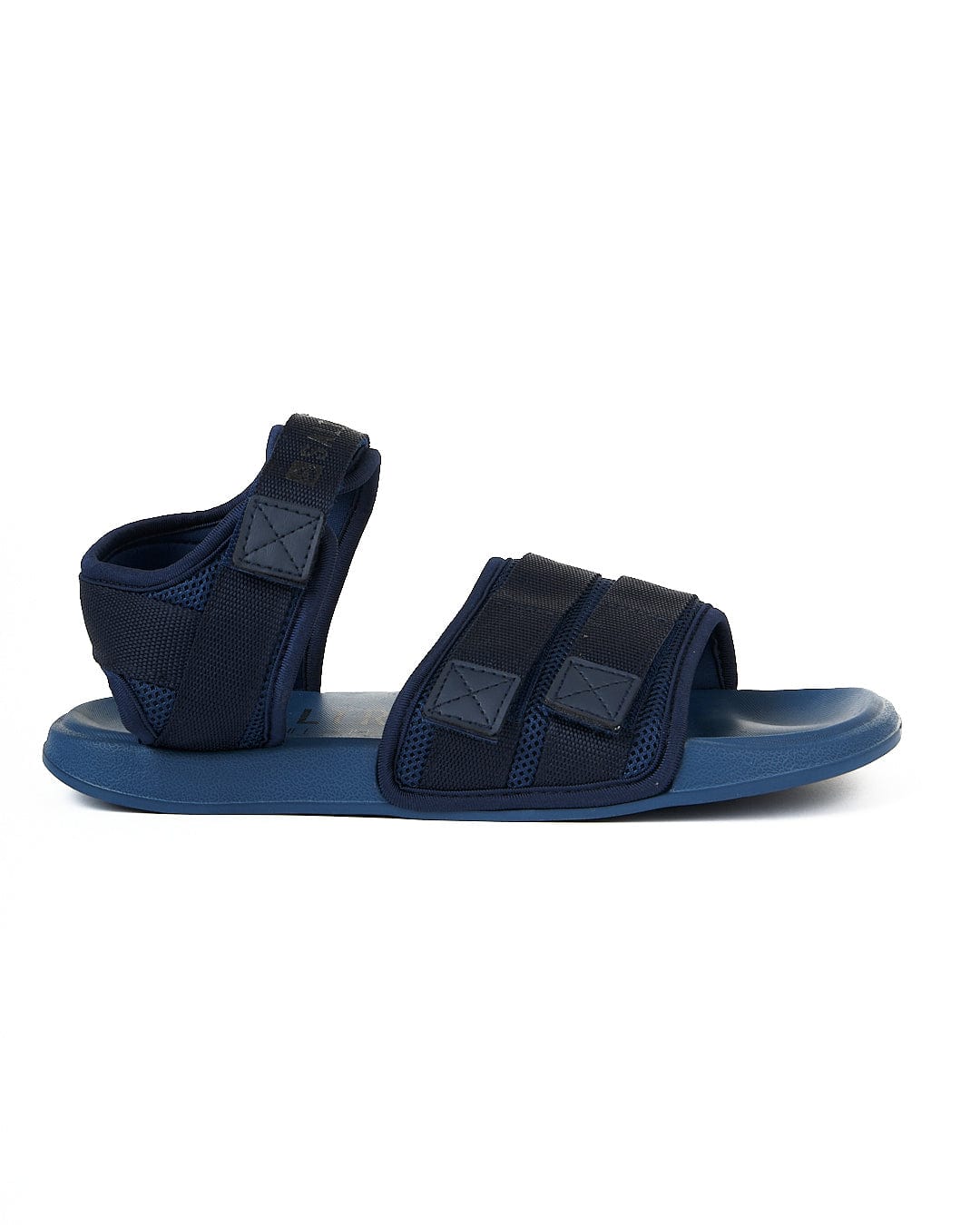 Take A Hike Mens Velcro Slider in Blue - Image 4