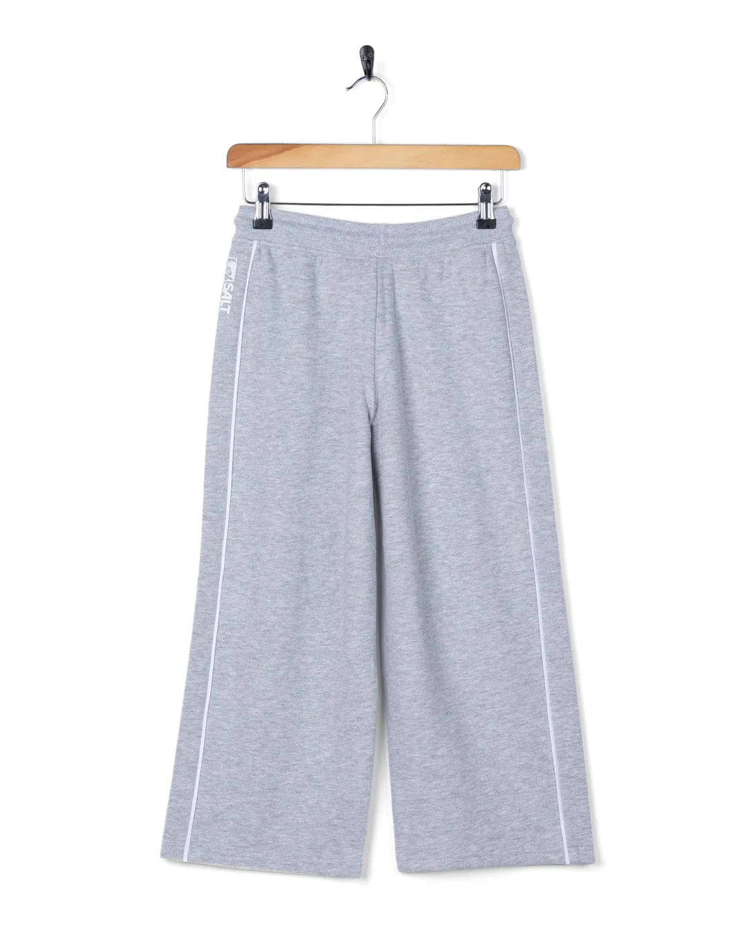 Essential Kids Wide Leg Joggers in Grey - Image 4