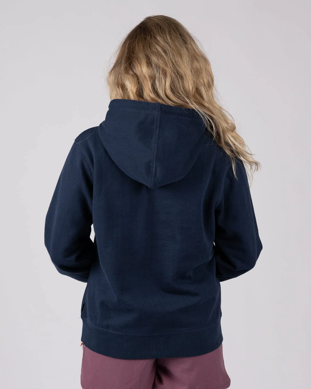 Trader Daze   Womens Pop Hoodie in Blue - Image 6