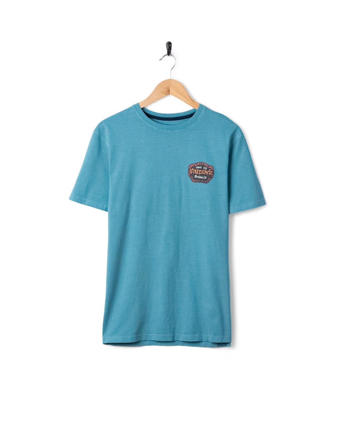 Tribal Frame Mens Short Sleeve T-Shirt in Blue - Image 6