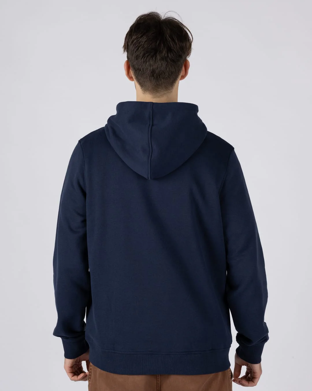 Tribal Stripe Mens Pop Hoodie in Blue - Image 2