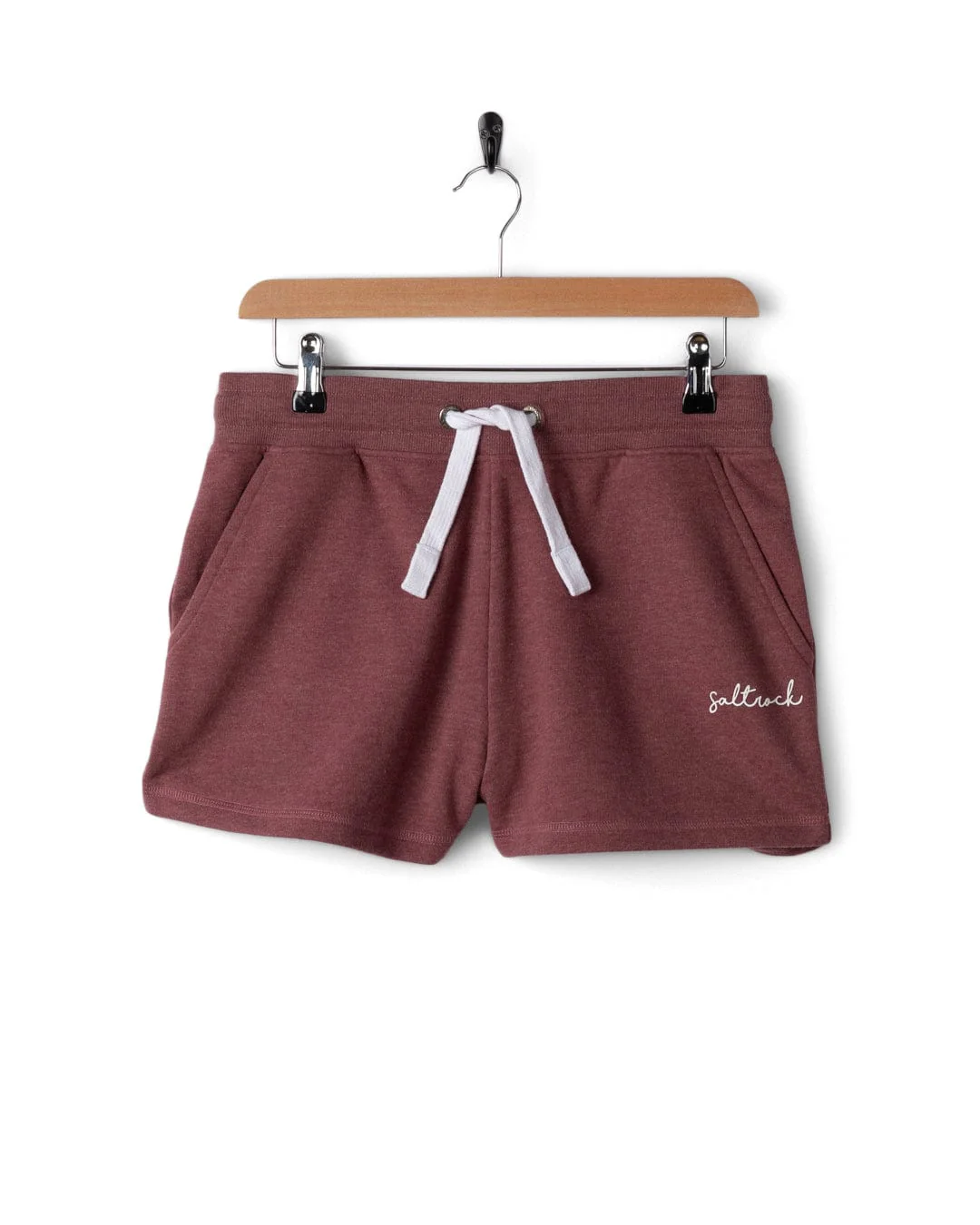 Essential Womens Sweat Shorts in Dark Purple - Image 5