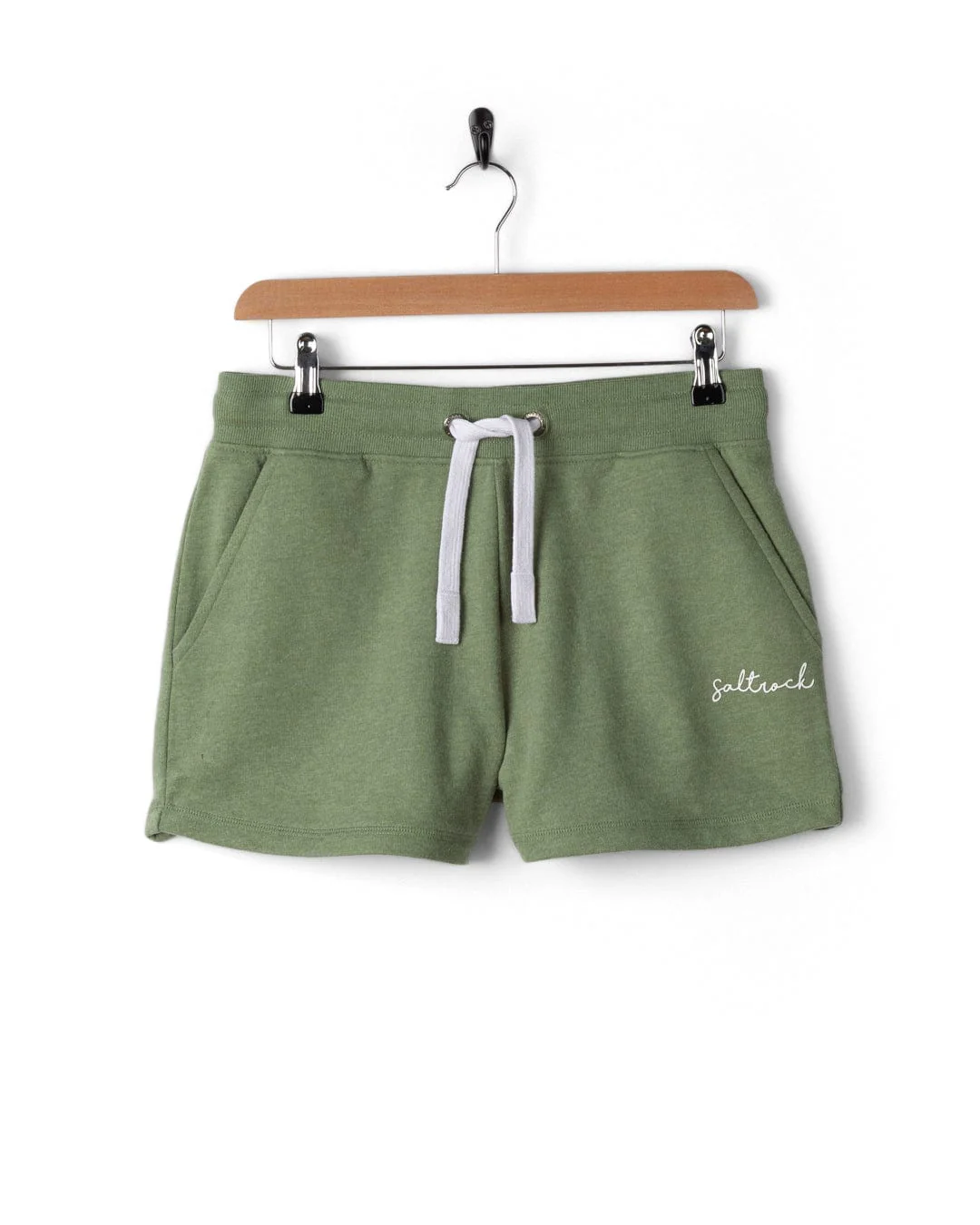 Essential Womens Sweat Shorts in Green - Image 5