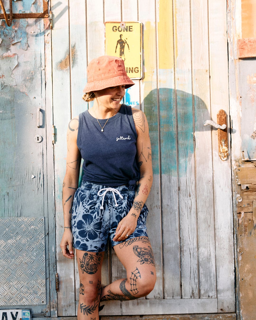 Essential Womens Vest in Blue - Image 9