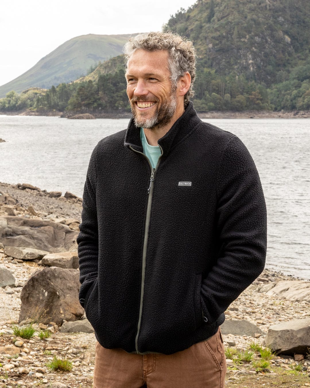 Verses Mens Water Resistant 3 in 1 Jacket in Green - Image 8