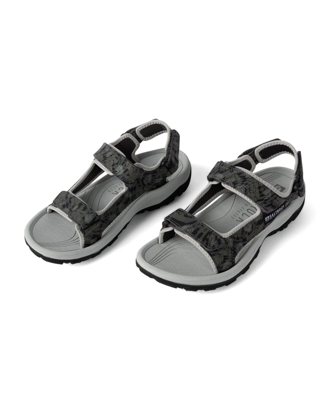 Walkabout Warp Surf Mens Sandals in Dark Grey