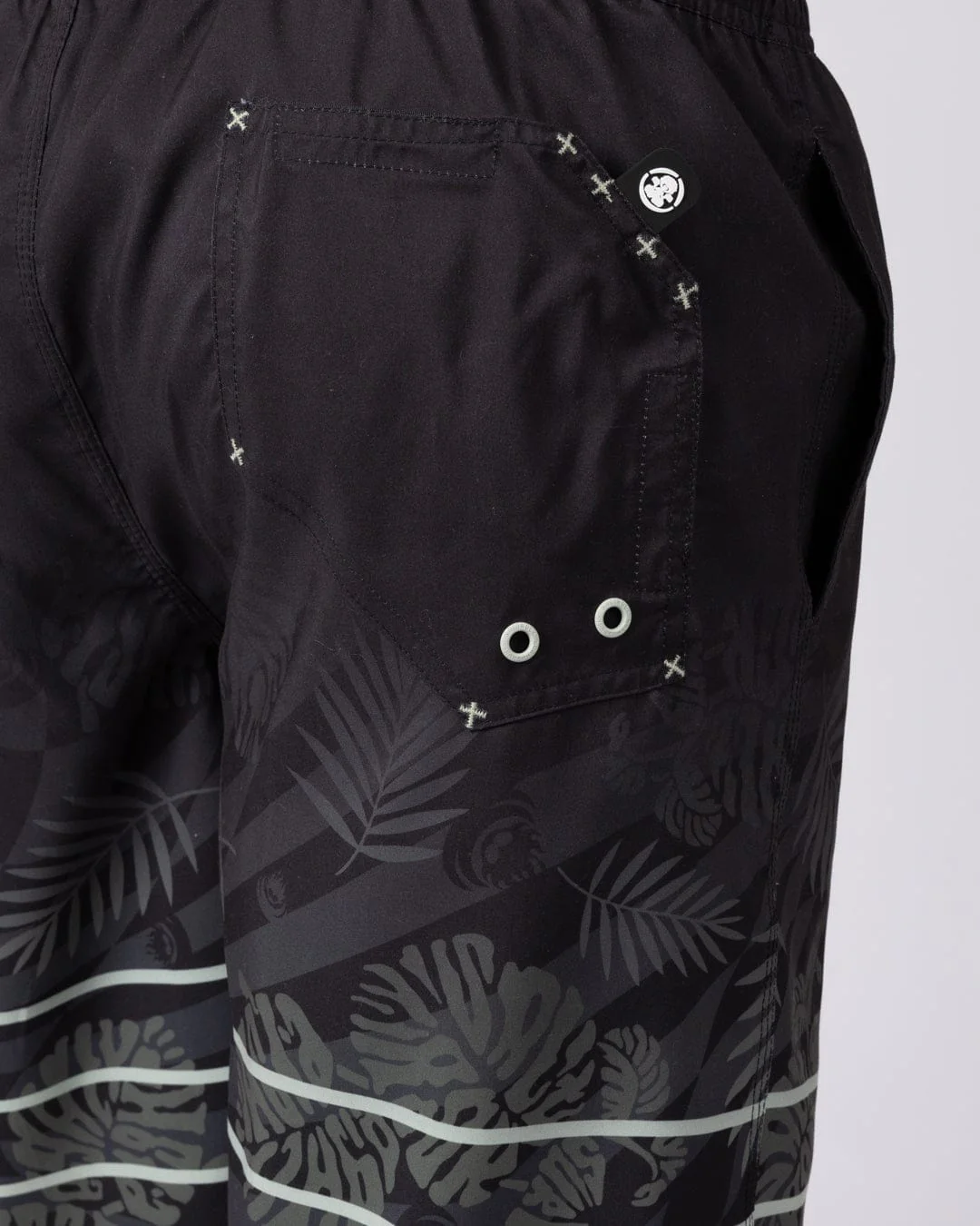 Warp Surf Mens BoardShort in Dark Grey - Image 9