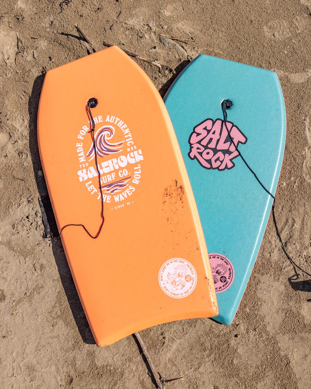 Waves Roll Bodyboard in Light Orange - Image 7