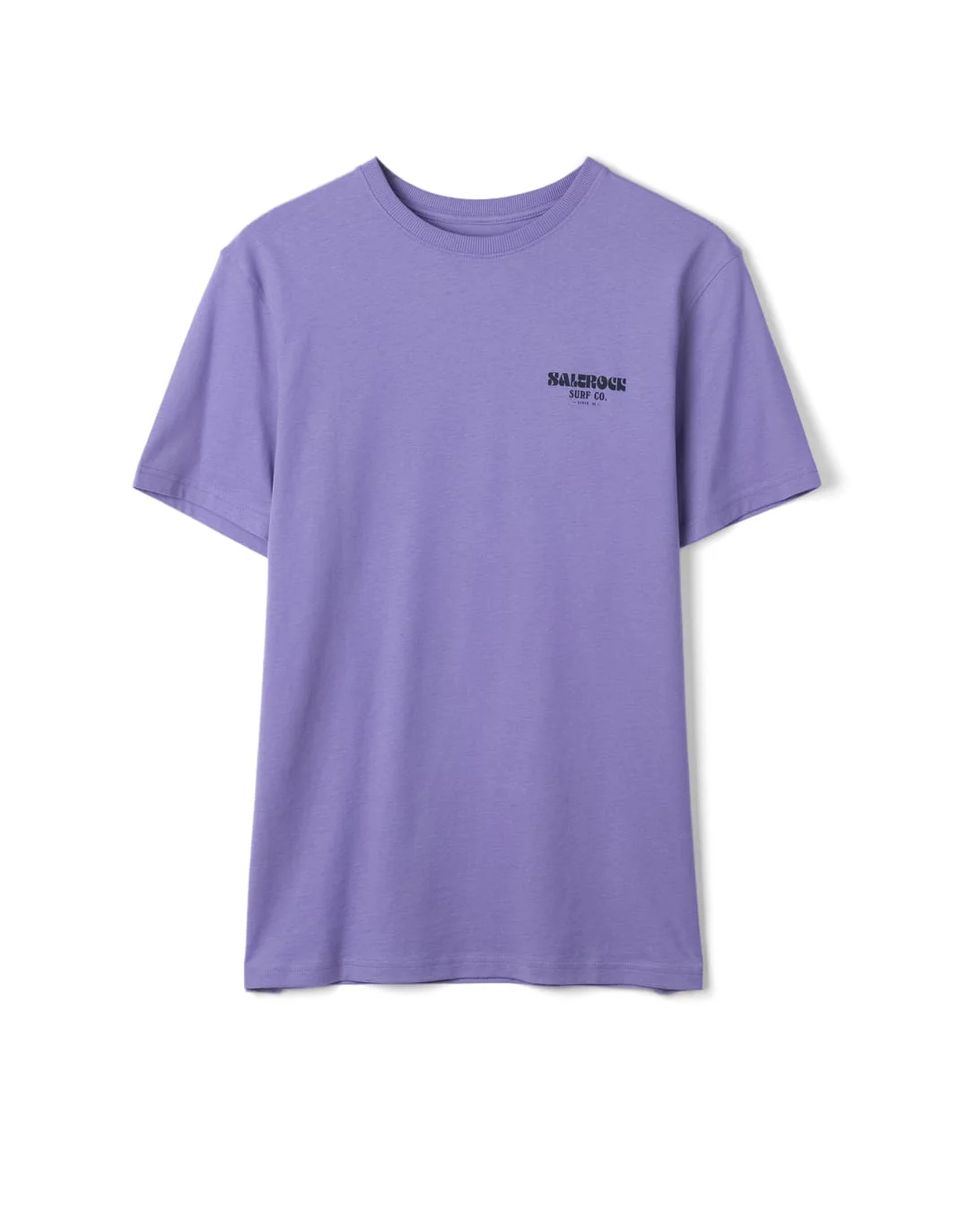 Waves Roll Mens Short Sleeve T-Shirt In Purple - Image 6