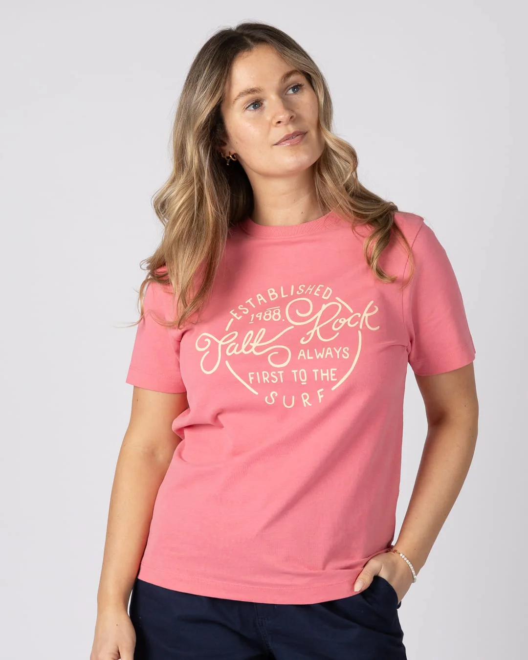Whirlpool Womens Short Sleeve Tee in Bright Pink