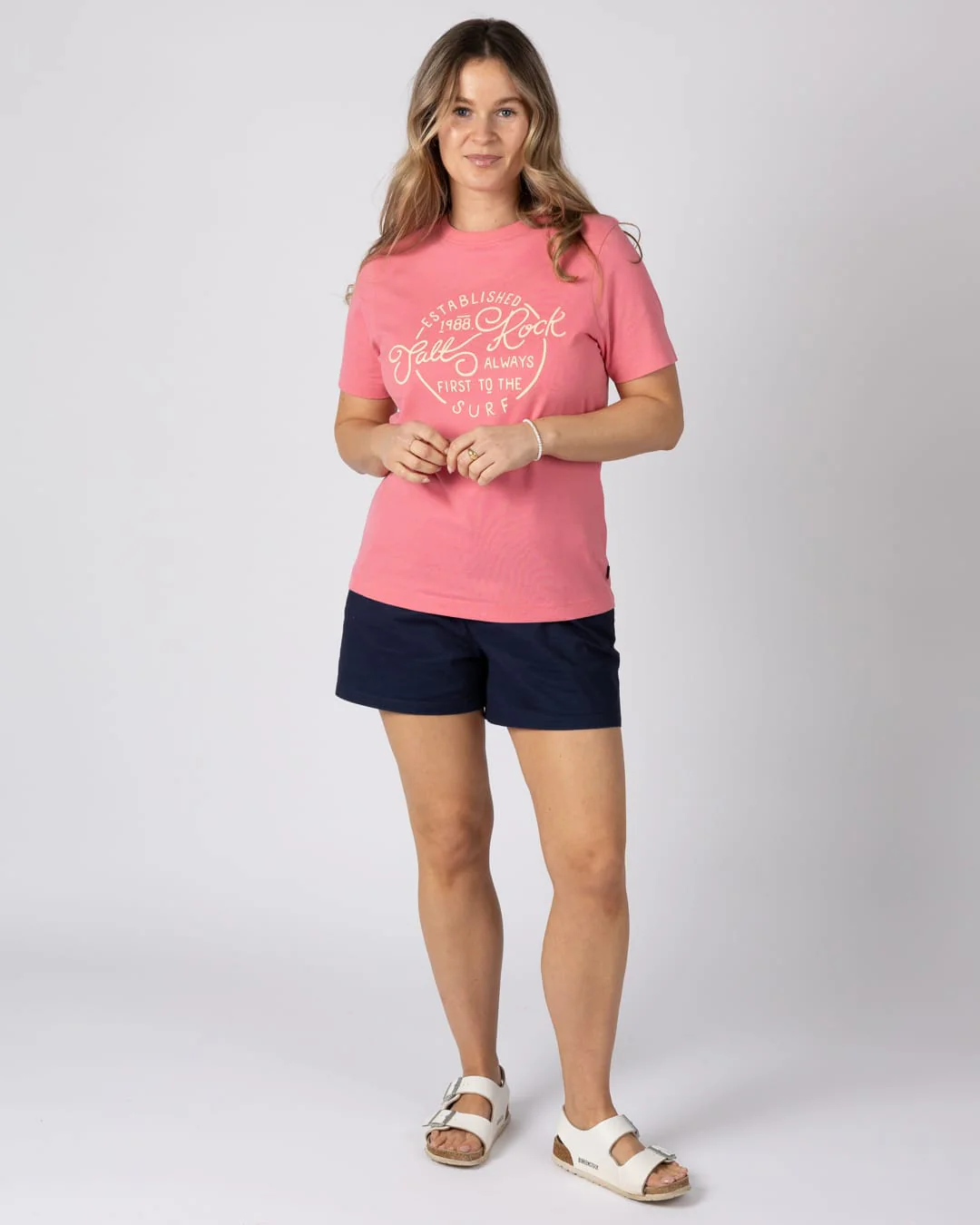 Whirlpool Womens Short Sleeve Tee in Bright Pink - Image 2