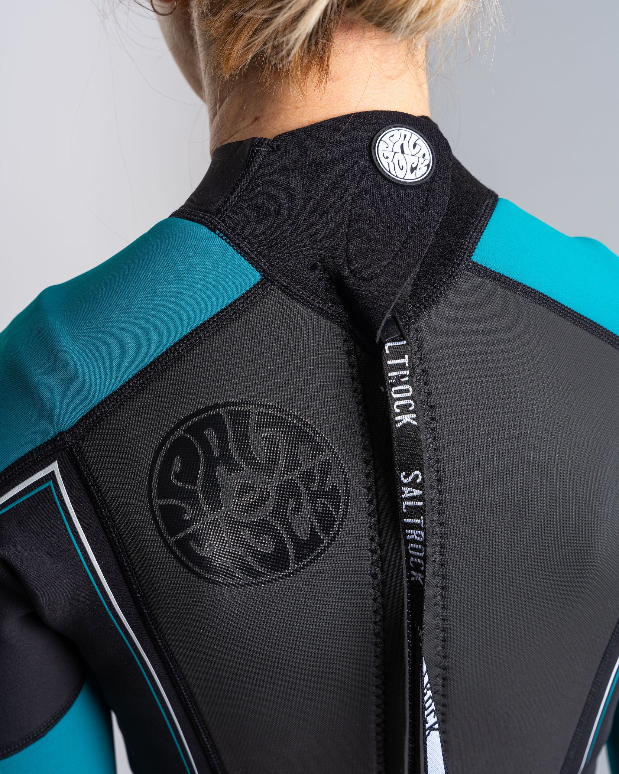 Womens 3/2 Core Full Wetsuit Turquoise - Image 15