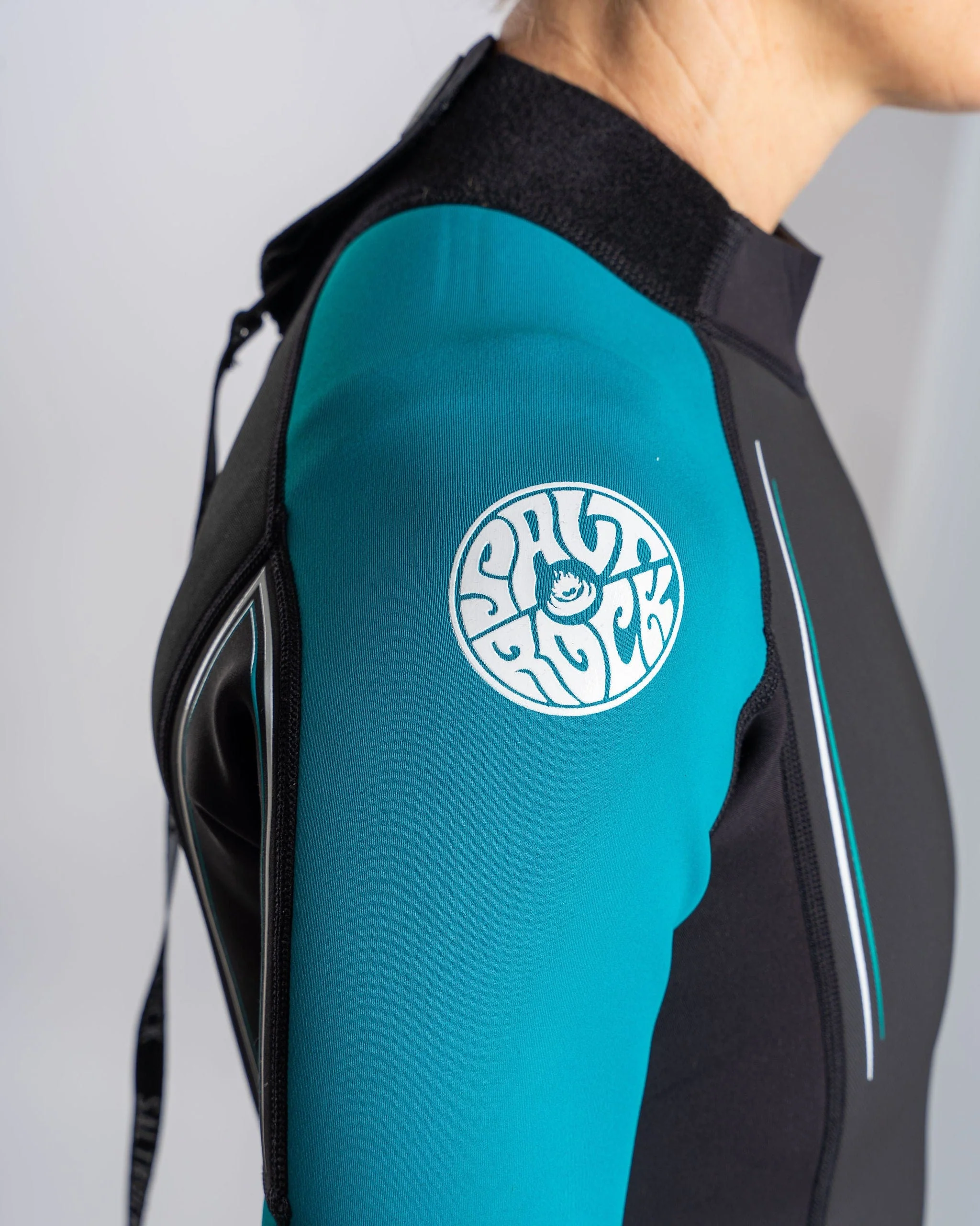 Womens 3/2 Core Full Wetsuit Turquoise - Image 4