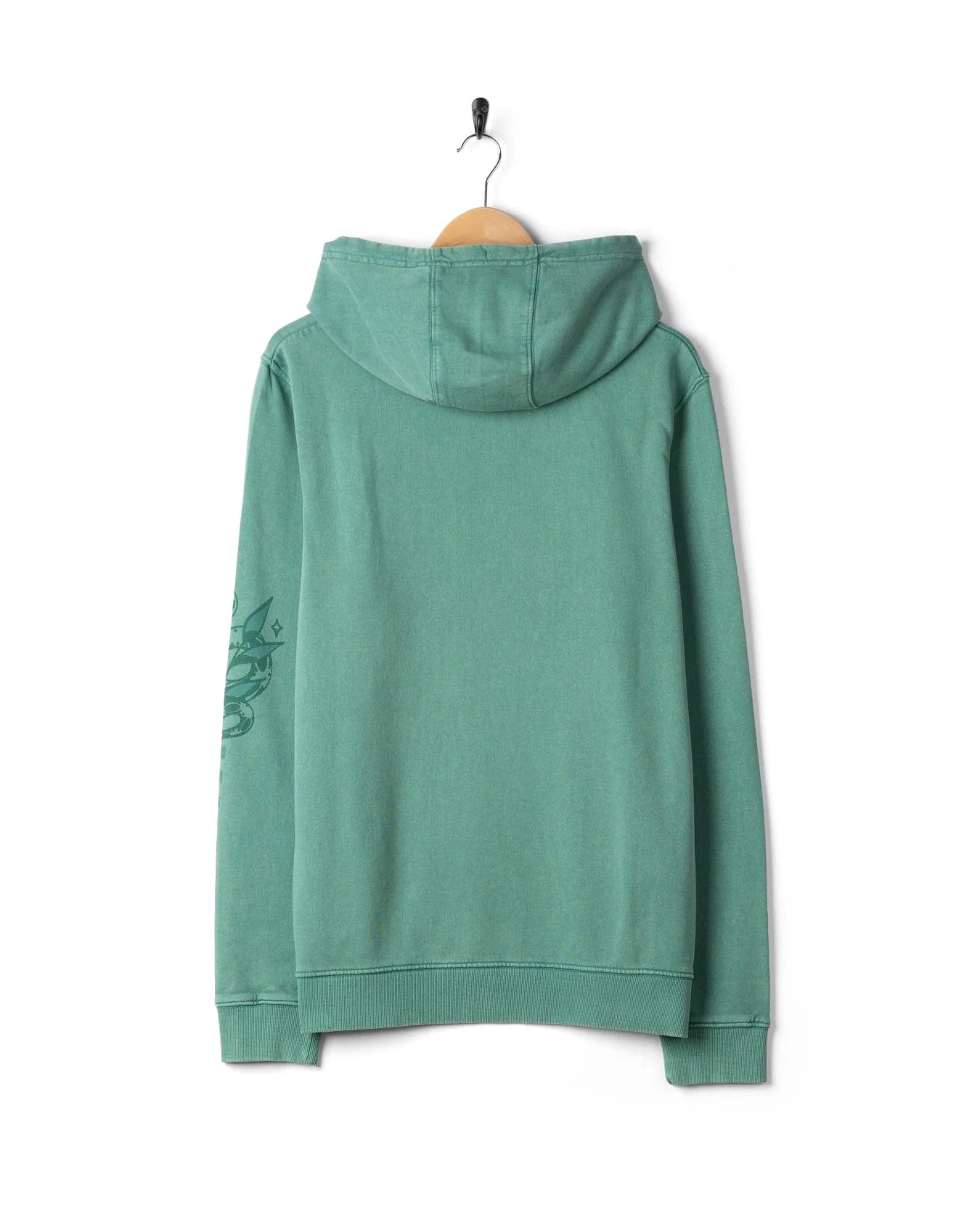 Yesterday's Youth Mens Pop Hoodie in Green - Image 8